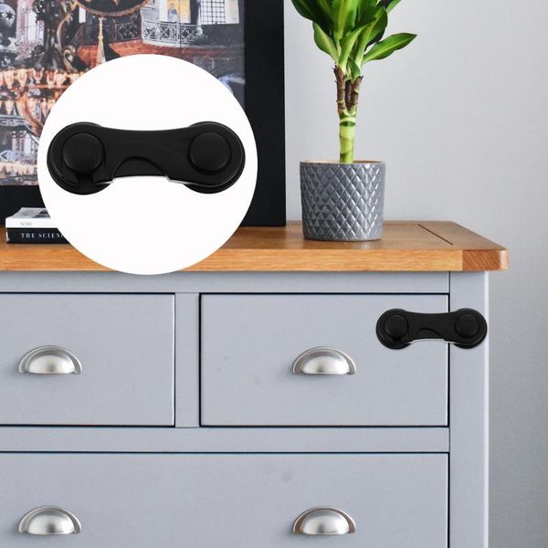 

10pcs child safety cabinet locks strong-adhesive baby proof lock for cupboard