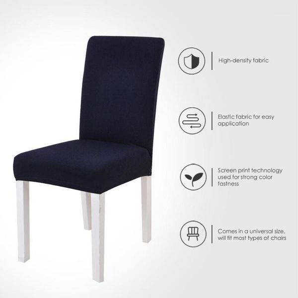 

chair covers spandex solid color desk seat protector slipcovers for el banquet wedding universal size 1pc1