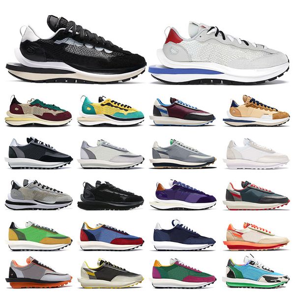 

men vaporwaffle shoes waffle 2.0 undercover black white nylon royal fuchsia villain red net orange blaze deep red green bean women trainers