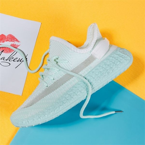 

women's 2020 summer new style flying coconut ins breathable running leisure fashion shoes c1212, Black;white