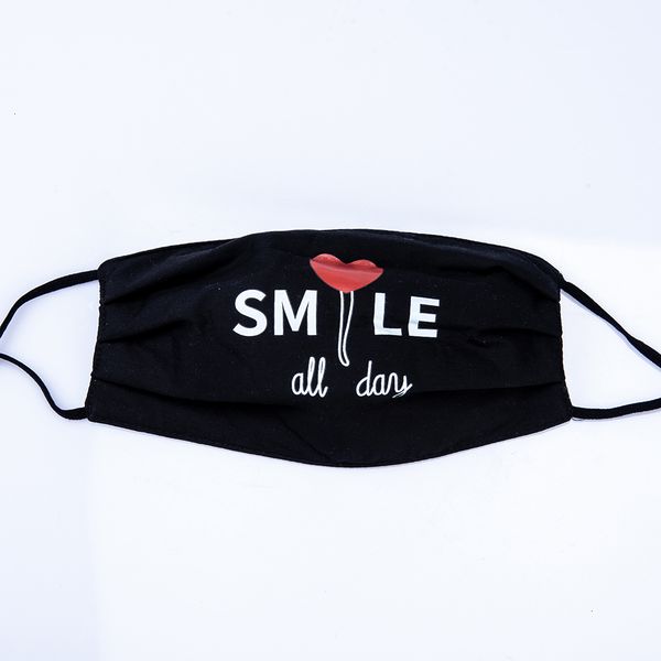 

personalized custom dhl mouth face designer mask black ice silk cotton breathable dustproof reusable masks for
