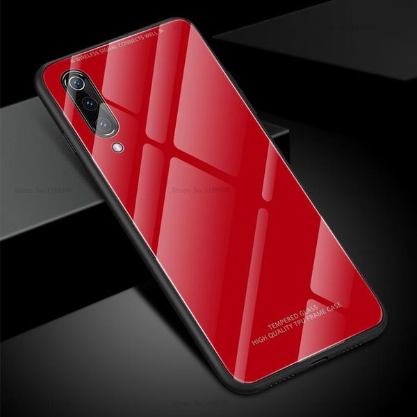 

для xiaomi mi 9t pro case luxury glossy закаленного стекла крышка для xiaomi mi 9 se mi9 redmi 7 7a k20 note sqcshk