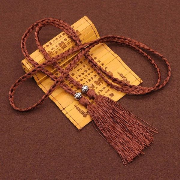 

5pcs polyester two head rope tape tassels home textile curtain clothing pendant craft tassels diy clothing decoration material h jllscl