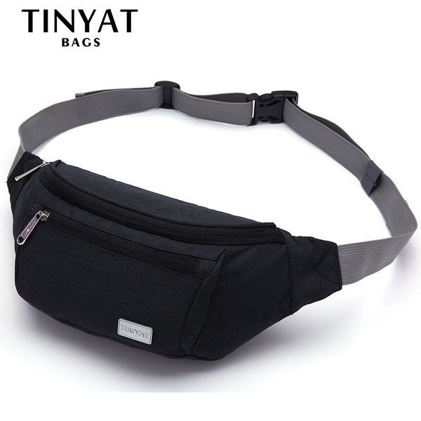 

tinyat men waist bag pack travel phone belt bag pouch for men women
