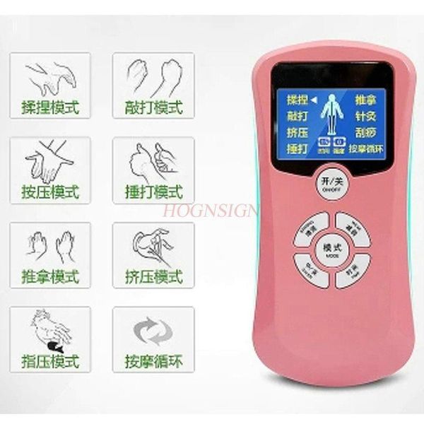 

electric massagers mini massager pulse patch meter home digital meridian physiotherapy instrument neck waist1