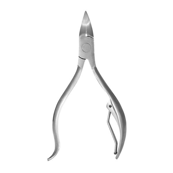 

nail cuticle scissor stainless steel nail clippers toe finger nail files helper, Silver