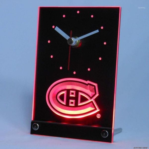 

wholesale-tnc0540 montreal canadiens table desk 3d led clock1