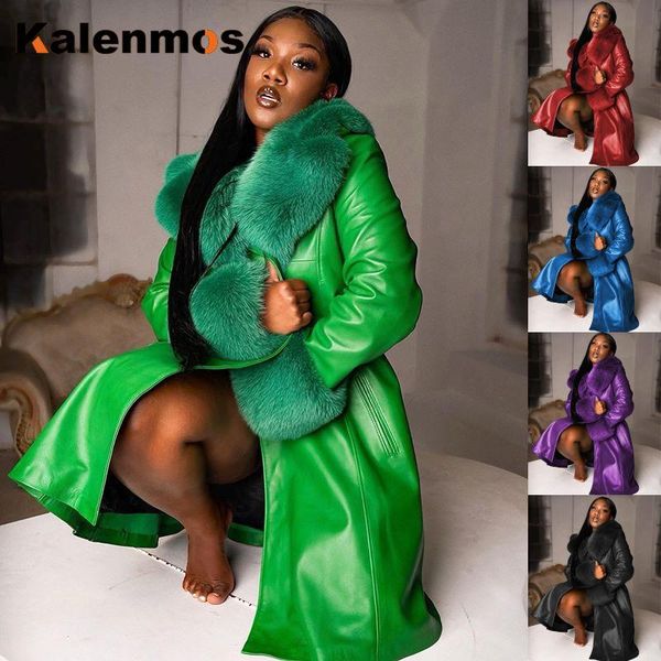 

pu leather coat women woolen jacket spring fall winter slim korean streetwear punk outwear moto biker abrigos mujer invierno, Black