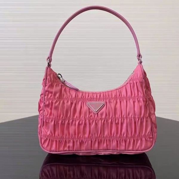 

designers womens handbags purses pleated 5 colors small size hobos shape versatile interior zipper pocket hand bag luxurys designers bag