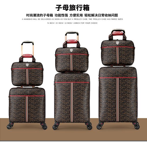 

luggage female silent shockproof universal wheel ins net red new trendy small men's lightweight trolley password suitcase
