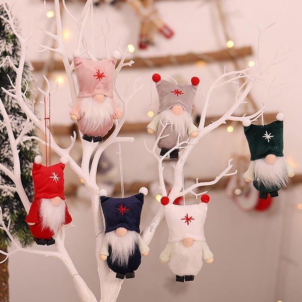 

рождество gnome santa кукла висит кулон домой вечеринка рождественская елка украшения декор падение украшения рождественские кулон wmtlaj