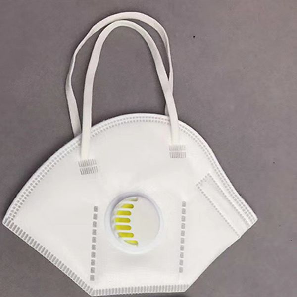 

k 500pcs dhl n 5-layer breathing valve dustproof pm2.5 safety masks men women disposable 95 face maskfevj