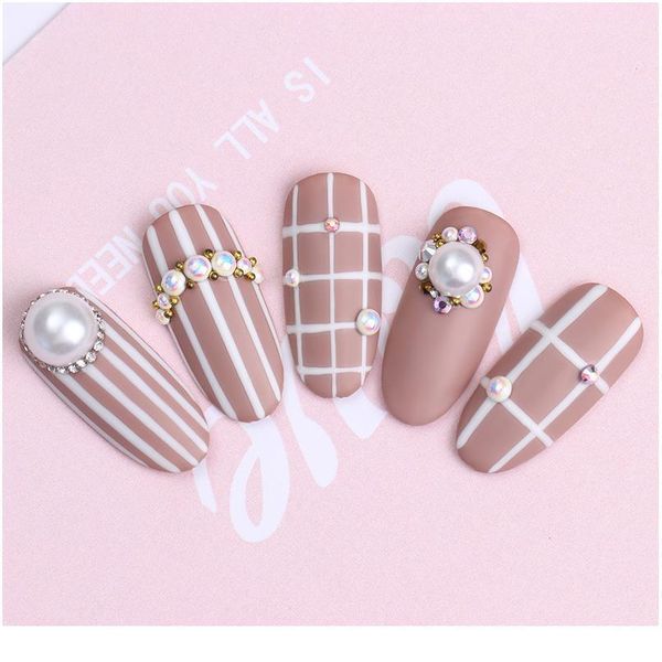 

4pcs uv gel liner drawing brush set acrylic polish painting nail line pen marble handle superfine nail art salon t jllbgu