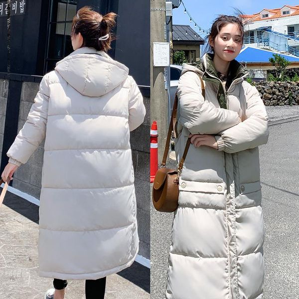 

women 2020 new winter korean loose puffer woman coat female jacket fashion parka manteau femme hiver 202 kj44751, Black