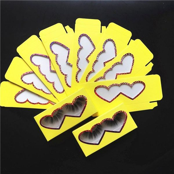 

wholesales eyelashes paper false eyelashes packaging box for 25mm lash boxes packaging custom logo packing box makeup bbysyu