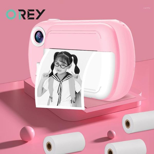 

kids instant camera for children print camera 1080p digital for kid mini p toy christmas gift girl boy1