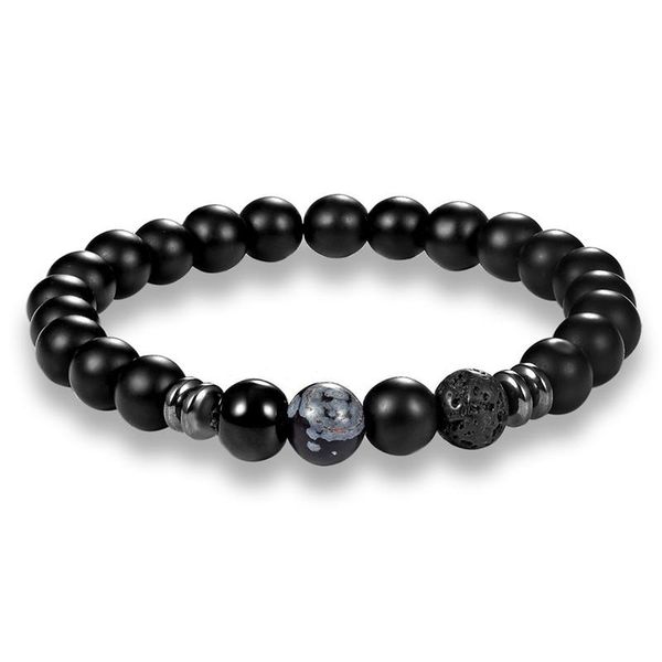 

mkendn minimalist natural stone bracelet men charm hematite beads bracelet male diy jewelry accessories yoga pulsera hombres sqchhu