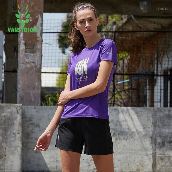 

vansydical women's running sets fitness sports suits quick dry sports t-shirts gym outdoor sportswear workout jogging suits1, Black;blue