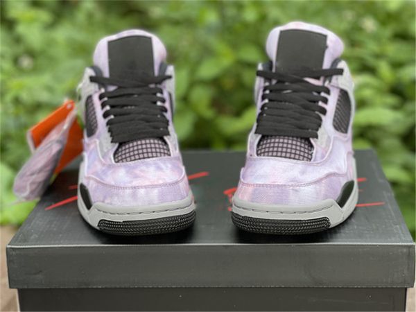 

2022 authentic 4 zen master athletic shoes men women amethyst wave/bright crimson black cement infrared dark grey sports sneakers with origi, White;red
