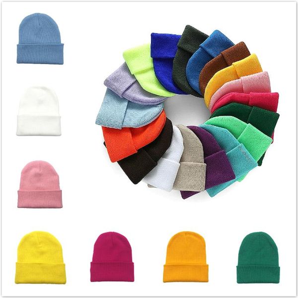

beanie/skull caps fashion candy colors winter hat women knitted warm soft trendy kpop style wool beanie elegant all-match, Blue;gray