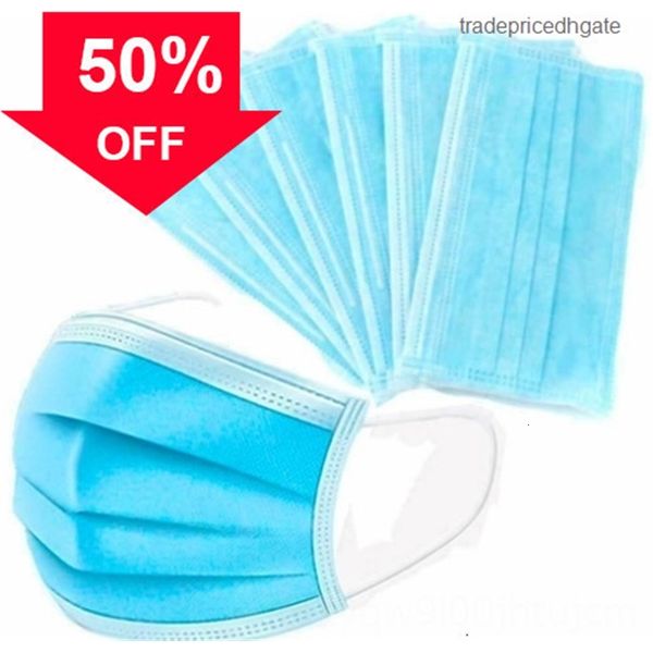 

ear-loop 3 cover mouth women face ppvpg disposable masks pm2.5 men 3-ply non-woven layer dust mask soft protective