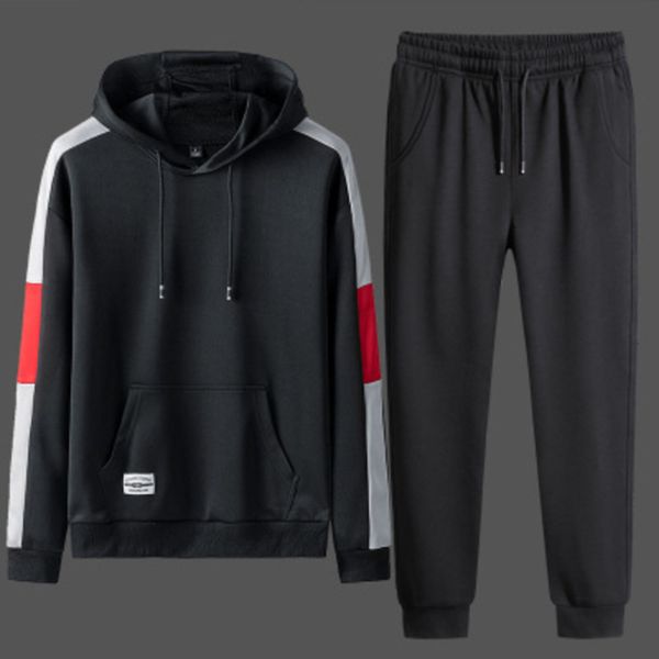 

hoodie sports suit autumn health cloth 2020 new men's casual pants, Gray