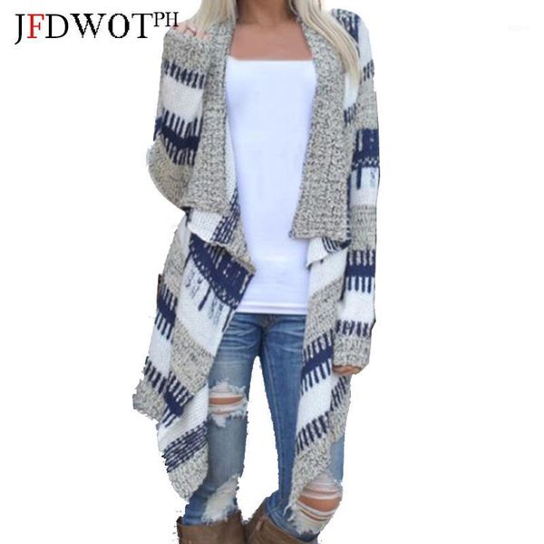 

2017 new fashion autumn geometry splice color long sleeve irregular loose big size jacket women coat ladies cardigans wholesale1, White;black