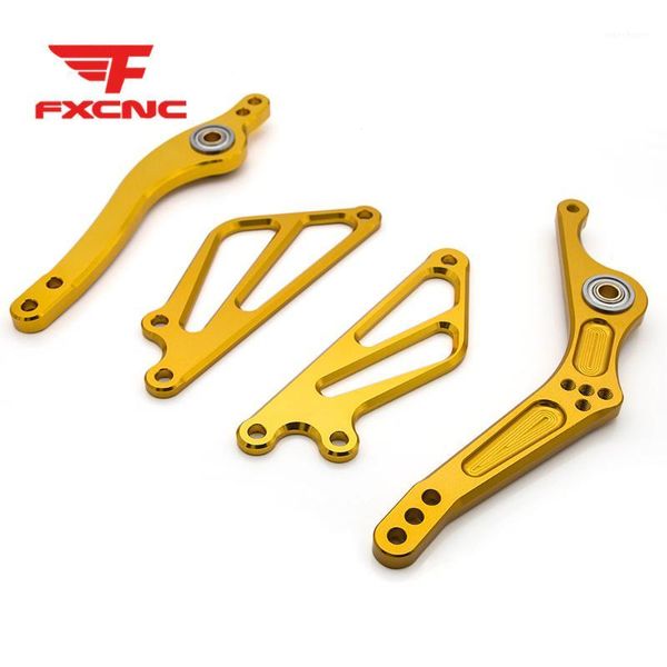 

foryamaha yzf r1 1998-2003 yzf r1 2004-2006 cnc aluminum alloy motorcycle footrest footpeg pedal rearset rear accessories1