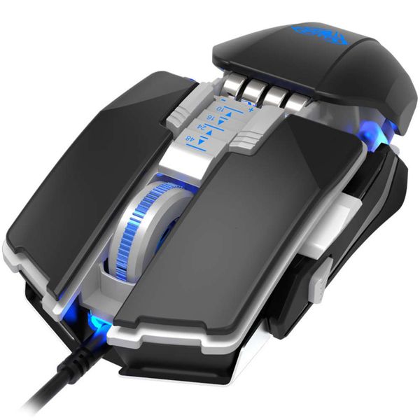 

h508 mouse, cable ro electronic mechanical game, dkcomter, home