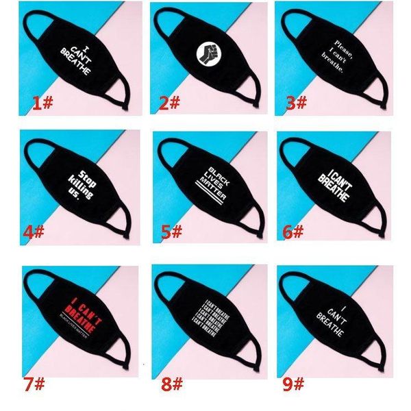 

can't cotton double layer face breathe black lives washable mouch matter masks i reusable hh9-3084 designer mask rkzp# trsjp