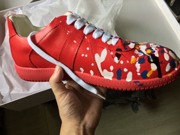 

2021 new designer sneakers women men casual shoes new genuine leather high flat shoes mens casual shoes 38-47, Black