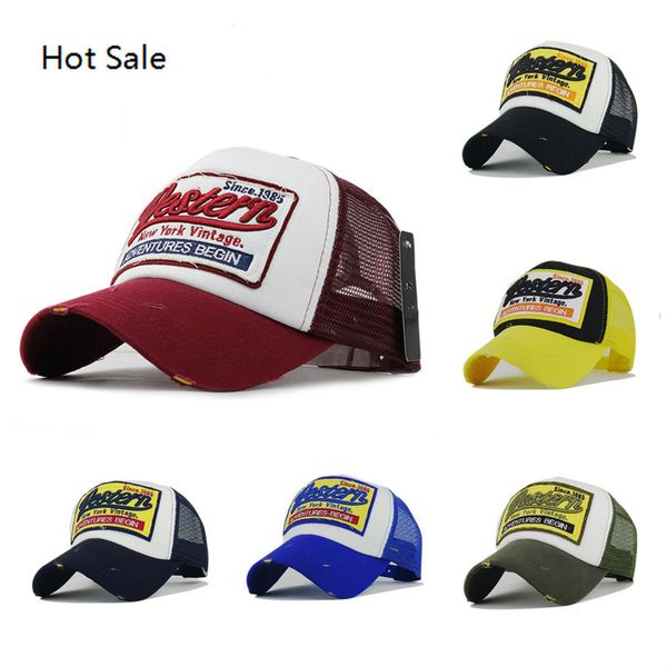 

new mesh baseball caps women letter snapback cap hats men classic sun visors hat outdoor gorras wholesale, Blue;gray