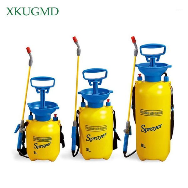 

car cleaning tools 3/5/8l pressure sprayer compressed air spray garden pump hand watering irrigation clean 20211