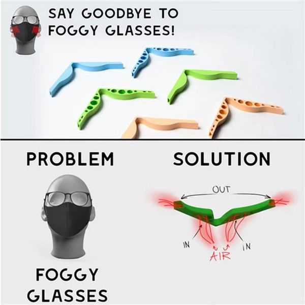 

simple holders mask silicone face preventing fogging nose clip bridge cover bracket breathing accessories trestle winter 1 2jz k2