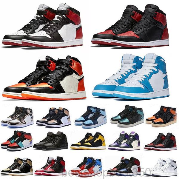 

sail gato preto produzido 4 4s goiaba ice torça branco cimento que os homens tênis de basquete 1 1s travis scotts obsidian destemido ff9q