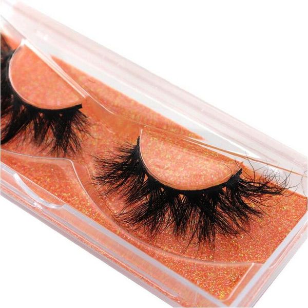 

false eyelashes dococer mink 100% cruelty handmade 3d full strip makeup 6d86