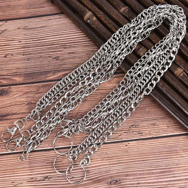 

chains fashion exaggerated metal style punk chain necklace simple variety explosion models bracelet drop, Silver