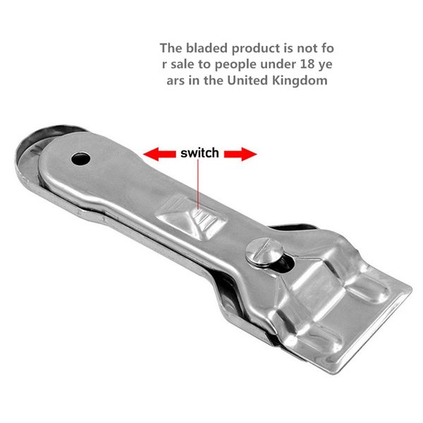 

прочный скребковый дезактивационный лезвие из нержавеющей стали