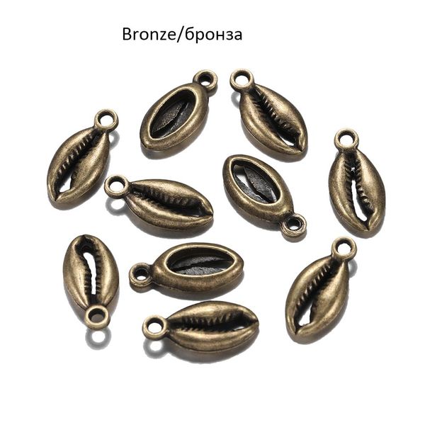 

20 шт. / лот с покрытием золота богемский ковриные раковины раковины очаровательные подвески для ожерелий браслет ювелирные изделия факульте