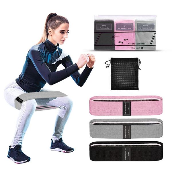 

lixada fitness hip loop resistance bands anti-slip squats expander strength rubber bands yoga gym training braided elastic band