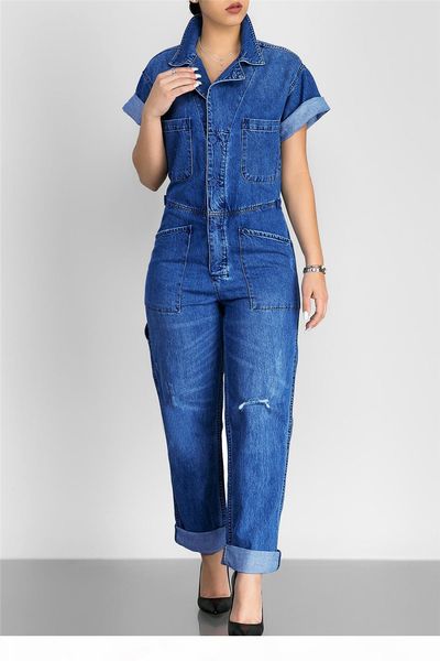 

мода худые джинсовые розыгрыши женские комбинезоны плюс размер отверстие с коротким рукавом стройные длинные одно цельные брюки джинсы 3xl д, Black;white