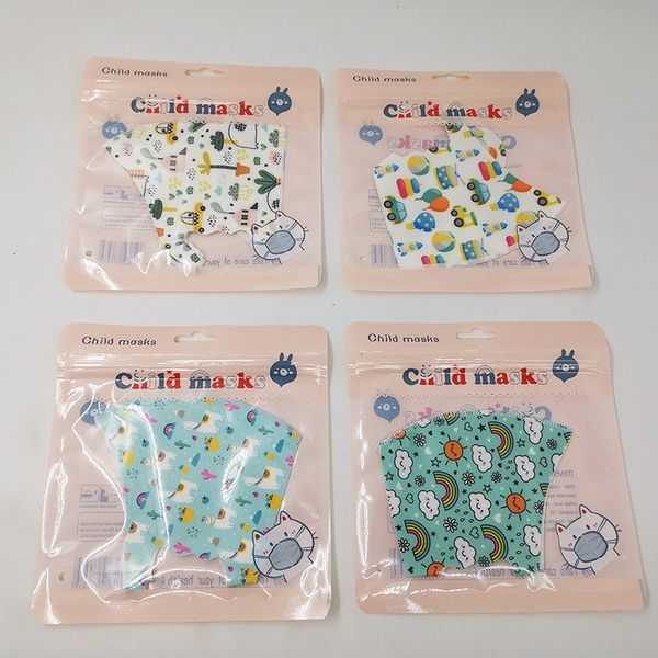

face protection mask children mouth nose kids cotton resuable washable fashion anti-dust masks dust proof fast delivery