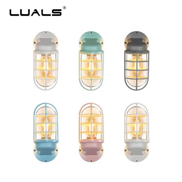 

nordic modern wall lights art multicolor wall lamp american industrial sconce fashion deco edison lamps indoor led lighting