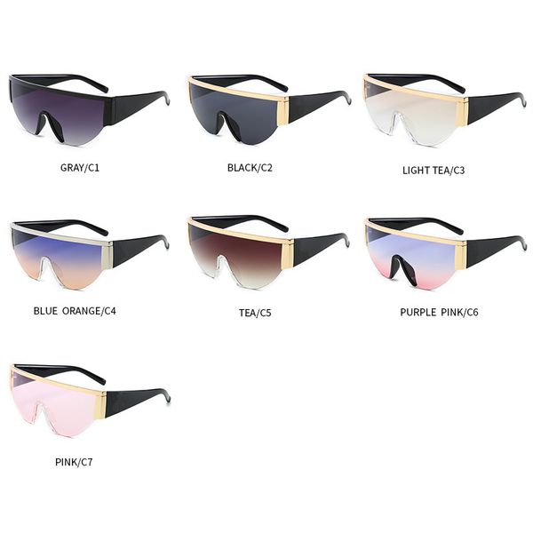 

popular brand designer sunglasses for men and women fashion sun glasses uv protection eyewear 0019 oculos de sol, White;black