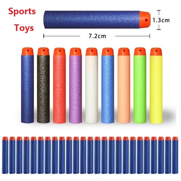 

new outdoor play toys series refill clip darts electric toy gun soft toys bullet 10color 4141-2
