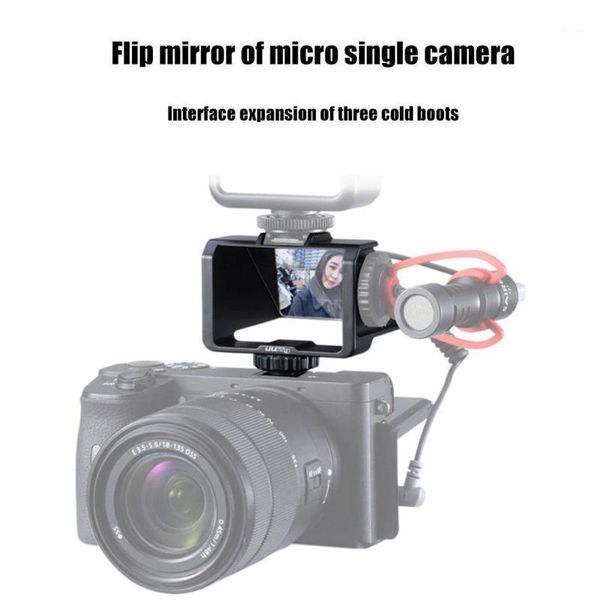 

uurig r031 camera vlog selfie flip screen bracket for mirrorless a6000 solution periscope a6500 camera a72 a7 a73 a6300 for w9w61