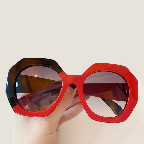 

women new of mode disorder square oversize from ladies vintage sunglasses big table uv400 gradient tones 37cm, White;black