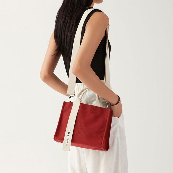 

shoulder bags south korea minority cross-shoulder cross-body bag handbag female simple all-around work canvas korean version