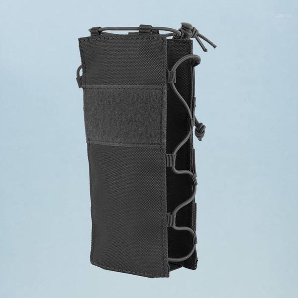 

outdoor bags black portable waist pouch sport travel elastic water bottle bag holder kettle carrier1