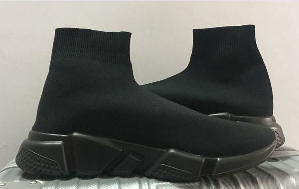 

fashion socks shoes speed trainer casual shoes sneakers race runners for men & women sports shoes 36-45, Black